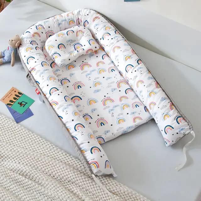 Berceau Bébé - NidPortableBébé™ - Arc En Ciel - Monparadibebe.com