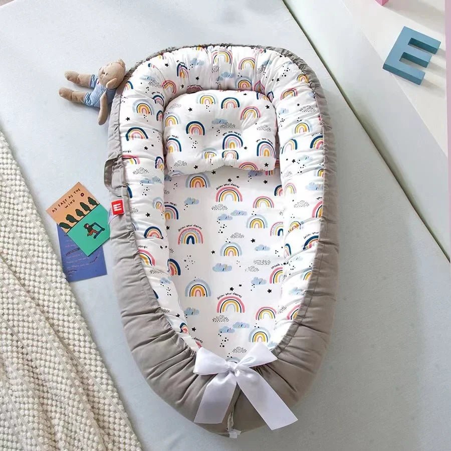 Berceau Bébé - NidPortableBébé™ - Arc En Ciel - Monparadibebe.com