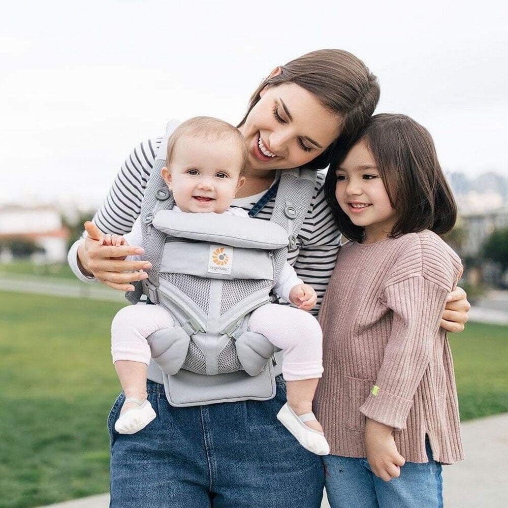 Porte Bebe - BreathBabyBag™ - Gris - Monparadibebe.com