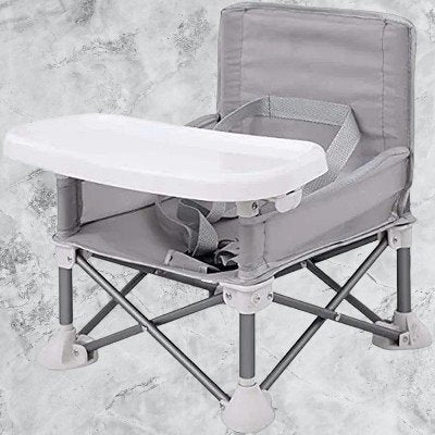 Chaise Bebe - BabyBoosterSeat™ - Gris - Monparadibebe.com