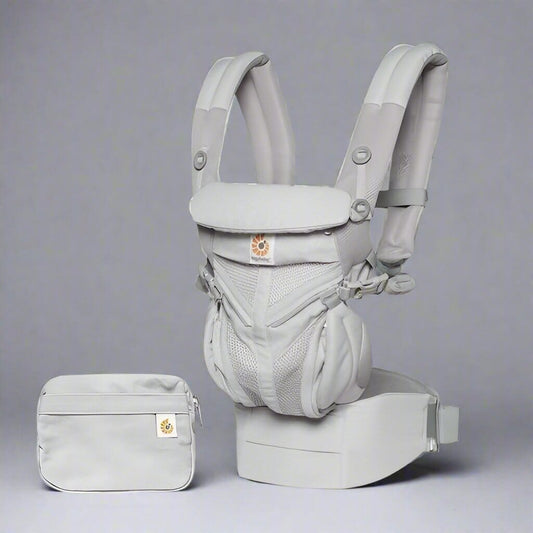 Porte Bebe - BreathBabyBag™ - Gris - Monparadibebe.com